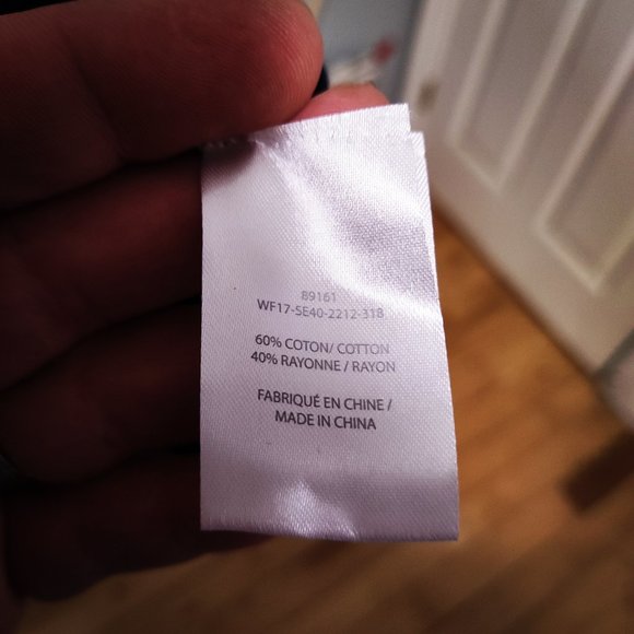 Laura small dress, navy blue in color - Picture 3 of 5